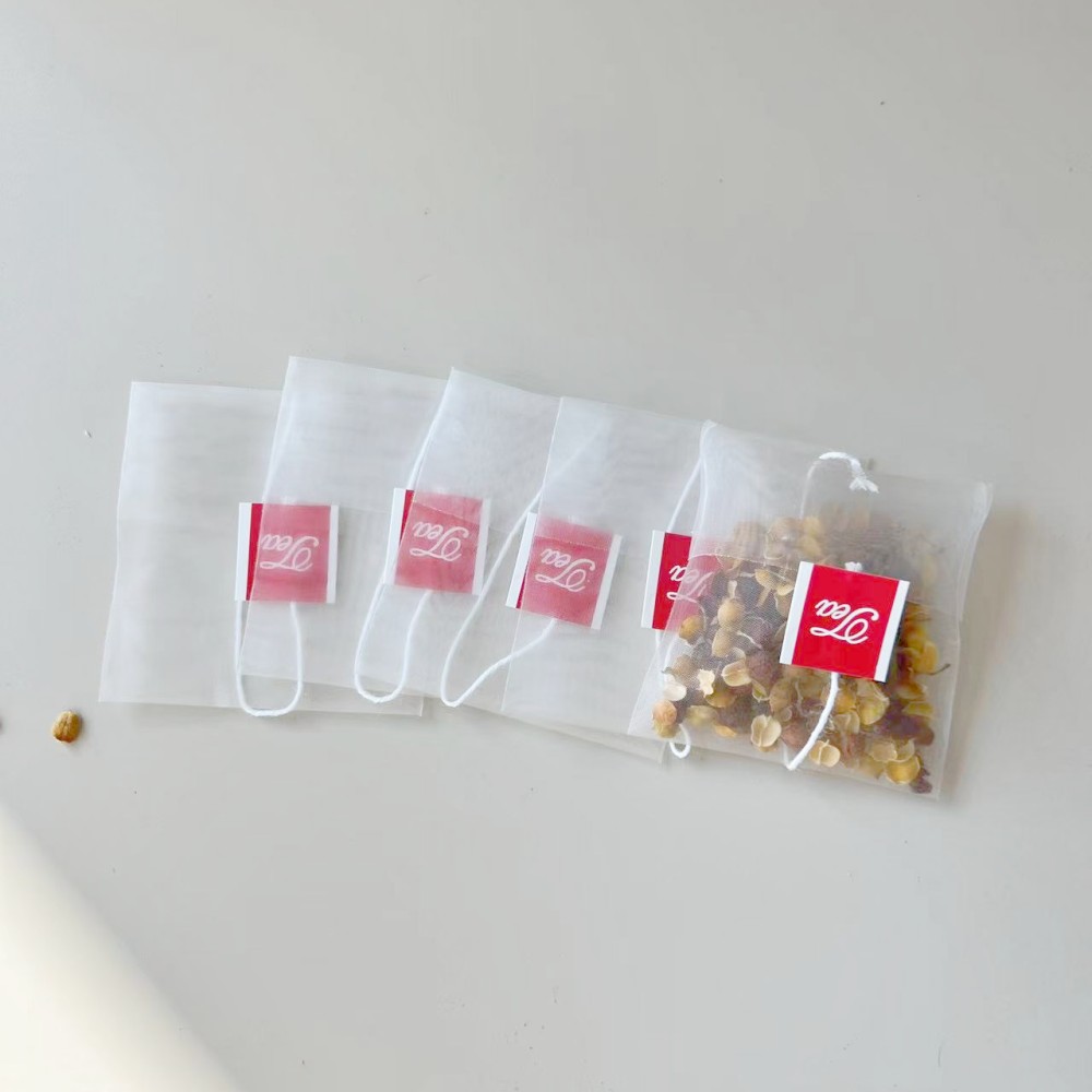 6.5*6.5 cm nylon reflex tea bag