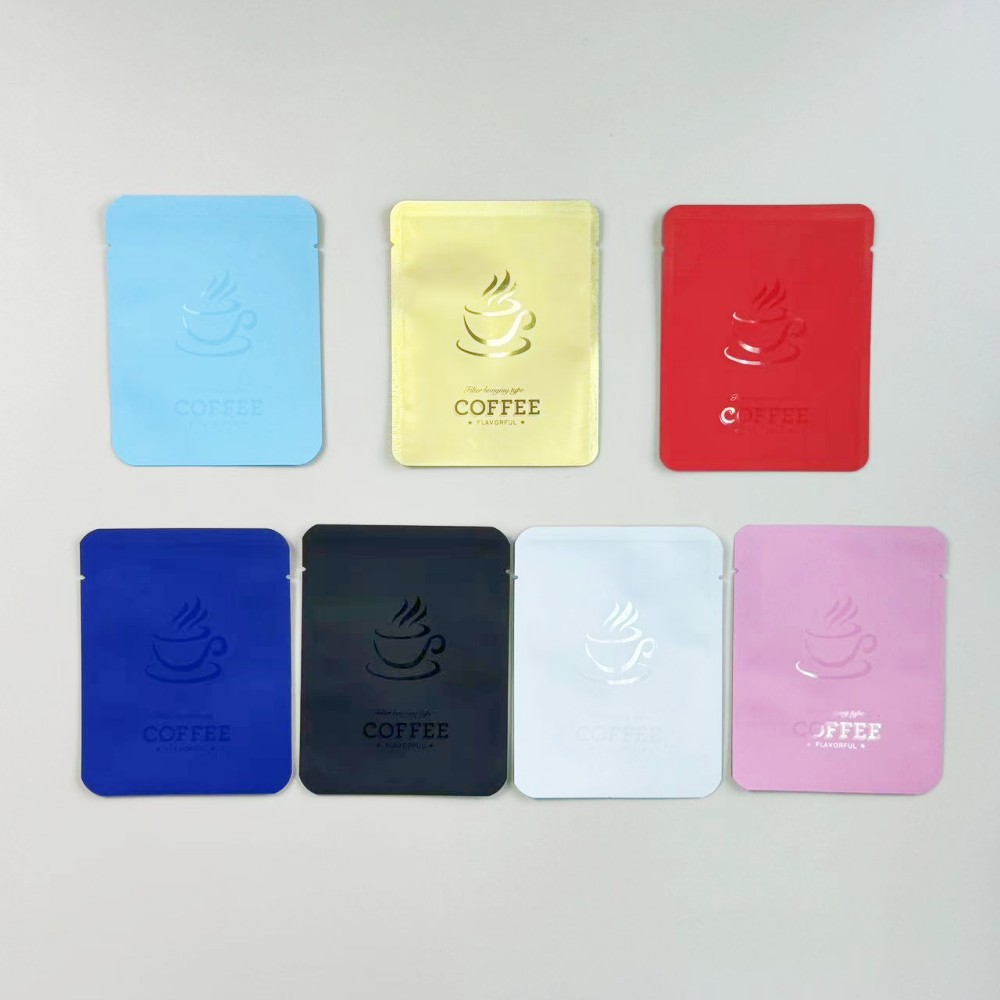 Wholesale stock heat sealable aluminum foil bag for coffee